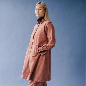 Farewell Frances Cotton Twill Trench Coat